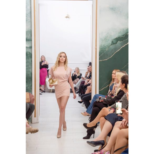 "3D virágos  arany-fehér epoxi gyanta clutch táska" #07