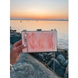 "Rosegold-fehér epoxi gyanta cutch táska"#27