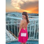 "Rosegold-fehér epoxi gyanta cutch táska"#27