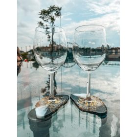 Karácsonyi poharak, ajándék