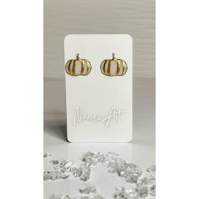 Tök alakú fülbevalók