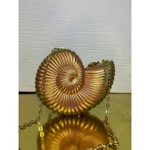   "Rosegold-arany epoxi gyanta kagyló formájú elegáns táska"#08