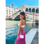 "Gyönygház epoxi gyanta fedésű mini kagylós táska"#17