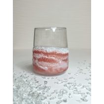 "Rosegold epoxi gyanta óceán hatású pohár"#03