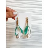 " Epoxi gyanta hóvirág fülbevaló"#61