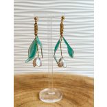 " Epoxi gyanta hóvirág fülbevaló"#61