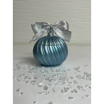   "Kék karácsonyi gömb formájú ékszertartó ajándék"#04