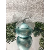   "Mentazöld karácsonyi gömb formájú ékszertartó ajándék"#07