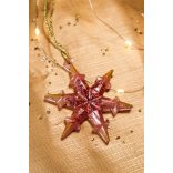 " Rosegold csillag karácsonyfadísz " #231