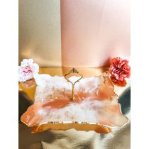   "Fehér-arany-barack epoxi gyanta sütis kínálótál" #12